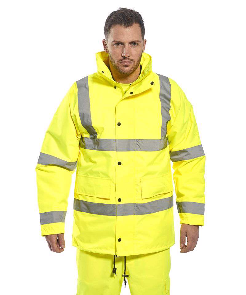 Hi-vis traffic jacket (S460) | PW003 | York Workwear