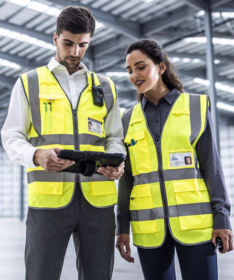 Pro hi-vis executive vest | RG469 | York Workwear